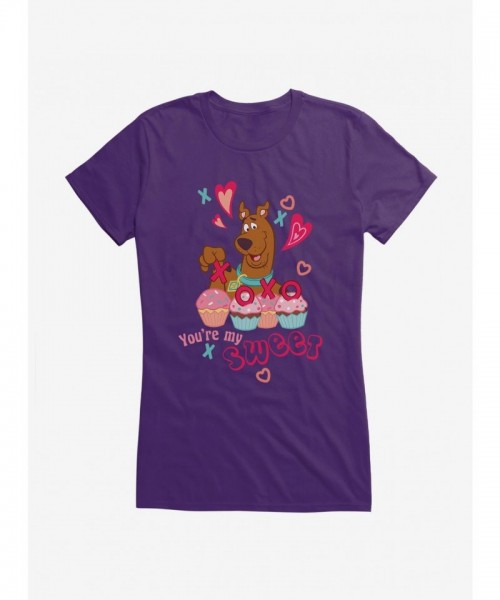 Scooby-Doo Sweet Treats Girls Valentine's Day T-Shirt