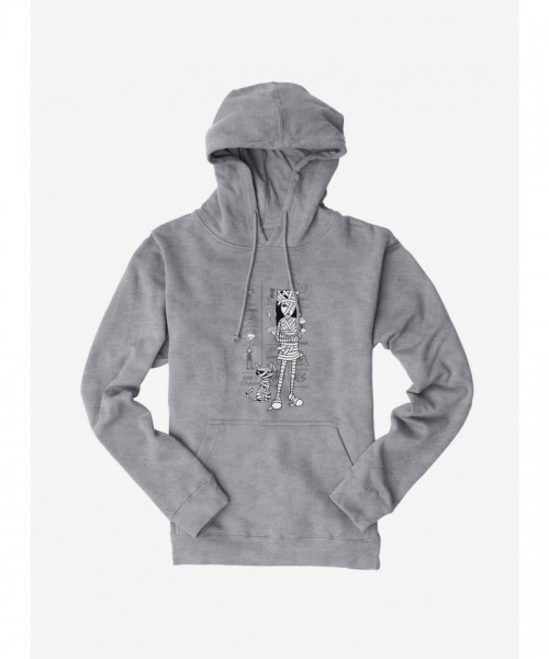 Emily Strange Egyptian Mummies Men's Heavyweight Hoodie