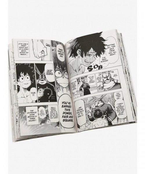 My Hero Academia Volume 1 Manga - Japanese Quirk Superhero Adventure