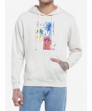 Sonic Hedgehog Cozy Panels Hoodie for Unisex