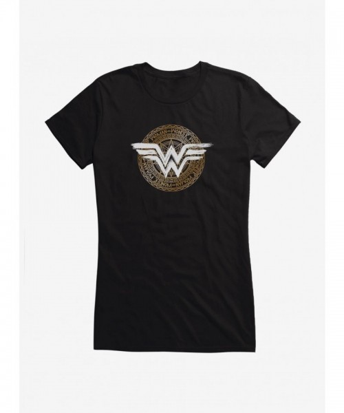 Wonder Woman Power Circle Junior T-Shirt by DC Comics