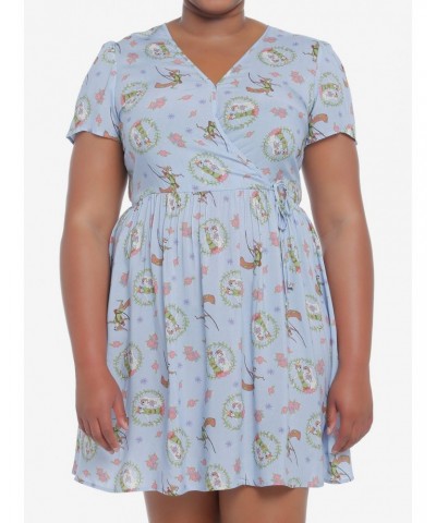Disney Robin Hood Faux Wrap Dress Plus Size $19.77 Dresses