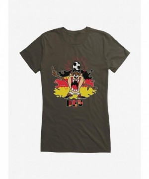 Looney Tunes Taz Football Tee for Girls