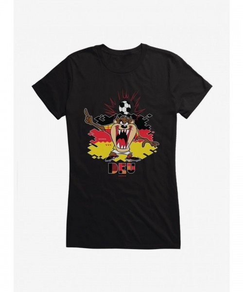 Looney Tunes Taz Football Tee for Girls