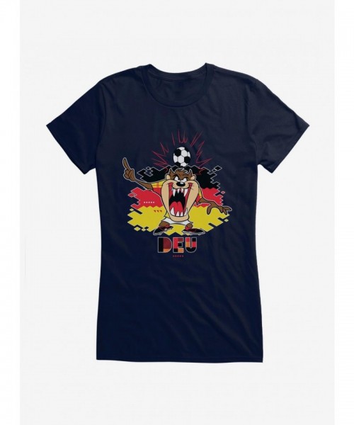 Looney Tunes Taz Football Tee for Girls