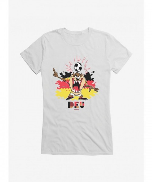 Looney Tunes Taz Football Tee for Girls