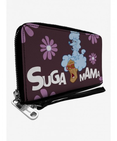 Disney The Proud Family Suga Mama and Puff Pose with Flowers Zip Around Wallet $20.53 Wallets