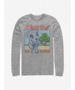 Animal Crossing Totakeke Unisex Long Sleeve Tee - Grey