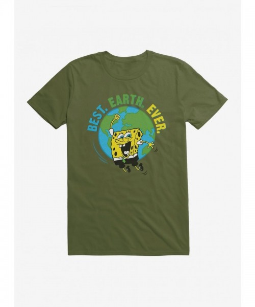 SpongeBob SquarePants Earth Day T-Shirt for Men