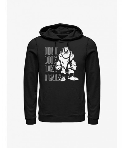 Disney Snow White and the Seven Dwarfs Dont Care Hoodie $21.55 Hoodies
