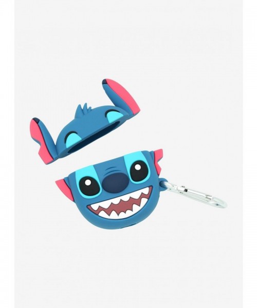 Disney Lilo & Stitch Wireless Earbud Case Cover with Carabiner Clip