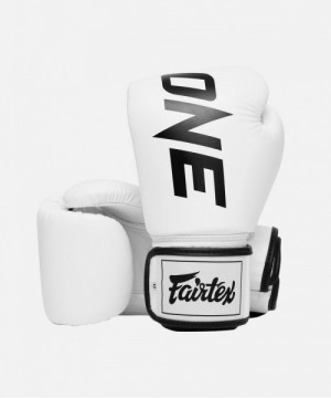 ONE Championship Fairtex Boxing Gloves - White