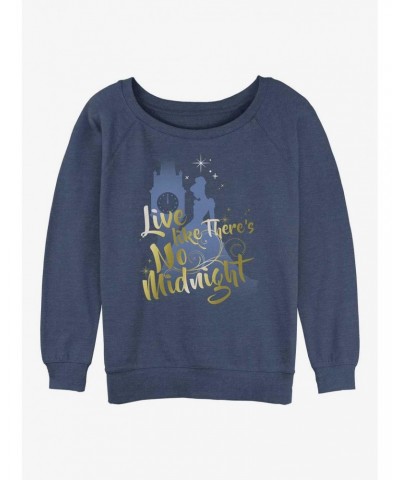 Disney Cinderella No Midnight Girls Slouchy Sweatshirt $16.61 Sweatshirts