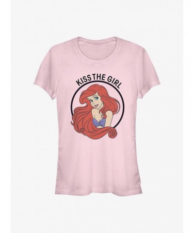 Disney The Little Mermaid Kiss The Girl Girls T-Shirt $10.71 T-Shirts
