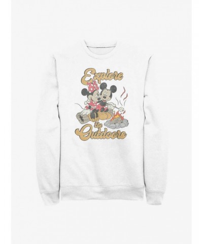 Disney Mickey Mouse Outdoors Crew Sweatshirt $13.28 Sweatshirts