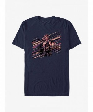 Marvel Mighty Thor Lightning T-Shirt - Men's Blue
