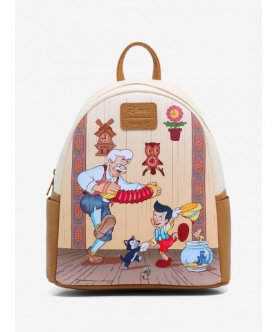 Loungefly Disney Pinocchio Dancing Mini Backpack $26.96 Backpacks