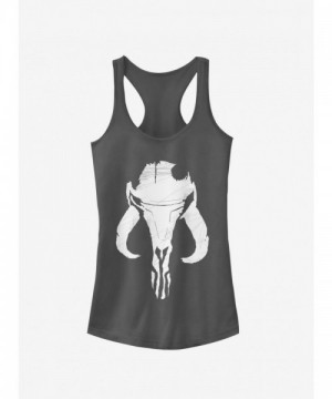 Star Wars The Mandalorian Girls Mixed Symbol Tank Top - Black