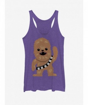 Charming Girls Star Wars Chewie Tank Top - Purple