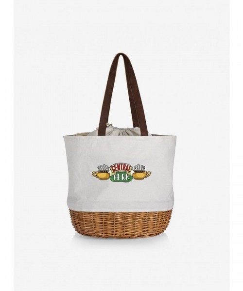 Friends Central Perk Willow Basket Tote Bag