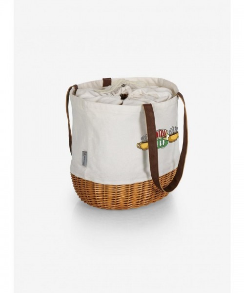 Friends Central Perk Willow Basket Tote Bag