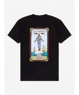 Stranger Things Tarot Card Tee for Girls Featuring Max Mayfield