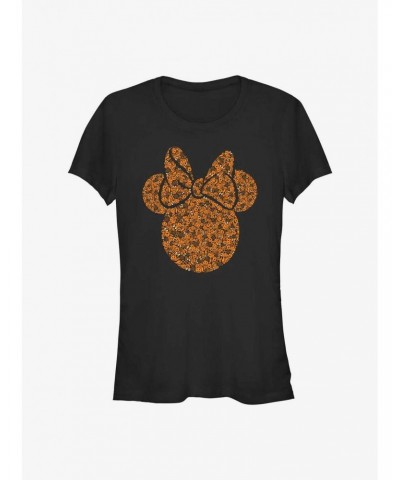 Disney Minnie Mouse Halloween Ears Girls T-Shirt $10.21 T-Shirts