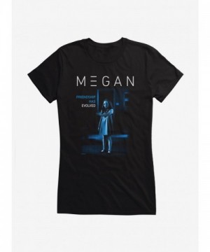 M3GAN Evolved Girls T-Shirt - Black Junior Size