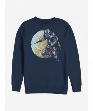 The Mandalorian Lorian Crew Sweatshirt - Blue for Men