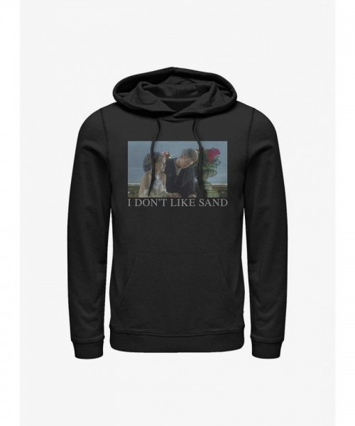Star Wars Unisex Hoodie - Anakin's Sand Meme in Black