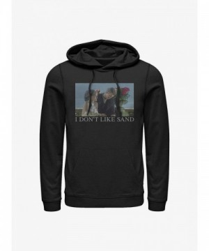 Star Wars Unisex Hoodie - Anakin's Sand Meme in Black