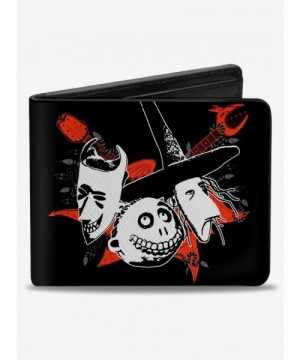 The Nightmare Before Christmas Lock, Shock & Barrel Bifold Wallet for Men