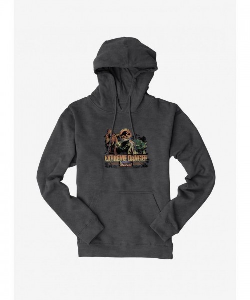 Jurassic World Camp Cretaceous Carnotaurus Ankylosaurus Men's Hoodie