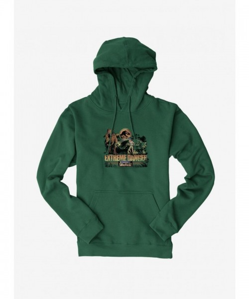 Jurassic World Camp Cretaceous Carnotaurus Ankylosaurus Men's Hoodie