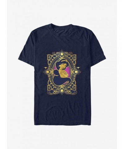 Disney Aladdin Jasmine Badge 30th Anniversary T-Shirt $11.47 T-Shirts