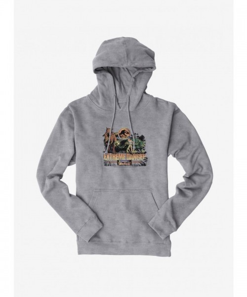 Jurassic World Camp Cretaceous Carnotaurus Ankylosaurus Men's Hoodie