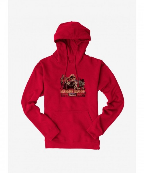 Jurassic World Camp Cretaceous Carnotaurus Ankylosaurus Men's Hoodie