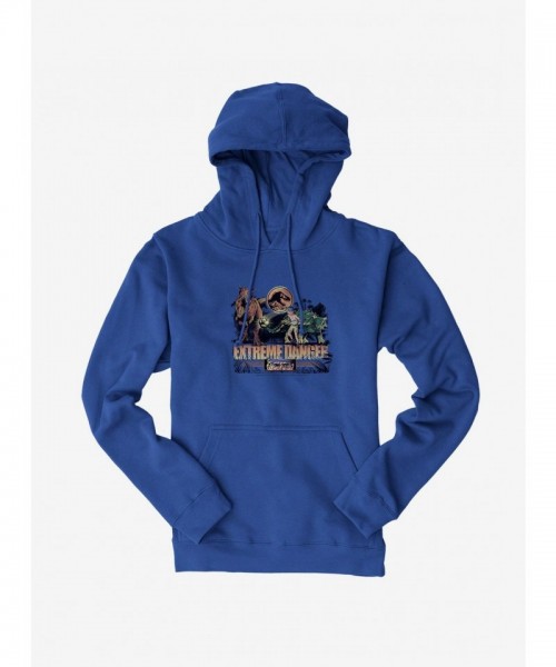 Jurassic World Camp Cretaceous Carnotaurus Ankylosaurus Men's Hoodie