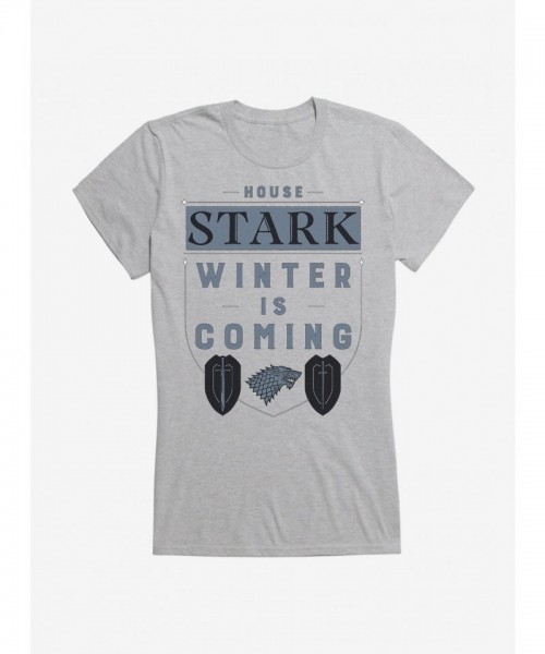 Arya Stark Inscribed Script Junior Girls T-Shirt