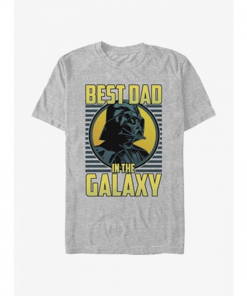 Star Wars Dad's Apparel - Grey Vader T-Shirt