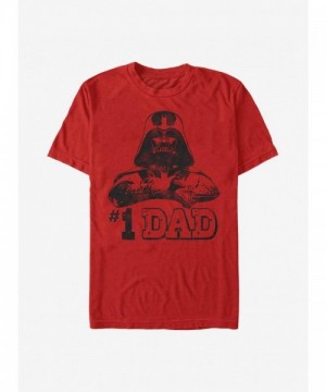 Star Wars Dad's T-Shirt - Red for Men