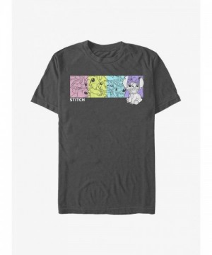 Disney Lilo & Stitch Grey Stitches T-Shirt for Men