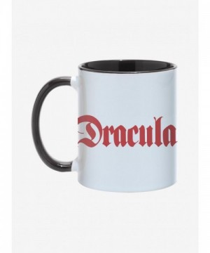 Universal Monsters Dracula Logo Ceramic Mug - Black