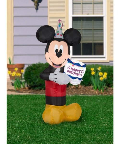 Disney Mickey Mouse Birthday Party Inflatable Cake Décor