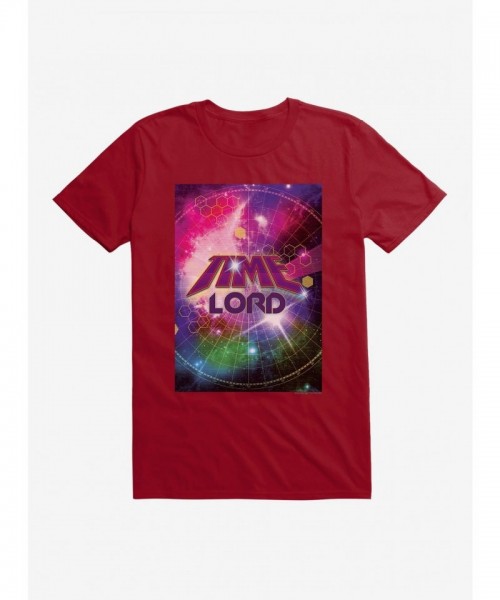 Doctor Who Time Lord Lightweight Cotton T-Shirt for Men