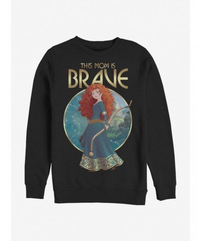 Disney Pixar Brave This Mom Is Brave Crew Sweatshirt $11.81 Sweatshirts
