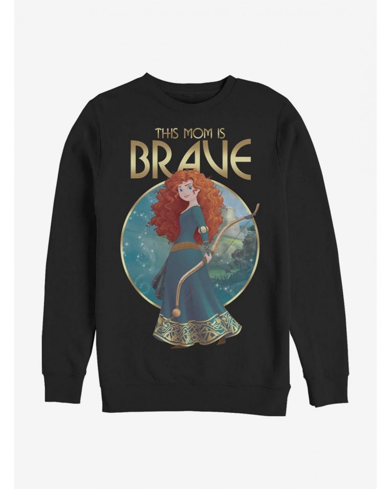 Disney Pixar Brave This Mom Is Brave Crew Sweatshirt $11.81 Sweatshirts