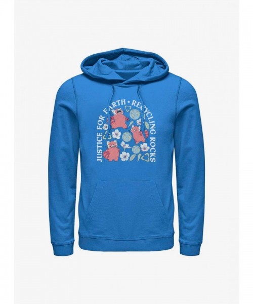 Disney Pixar Turning Red Eco-Friendly Blue Hoodie for Men