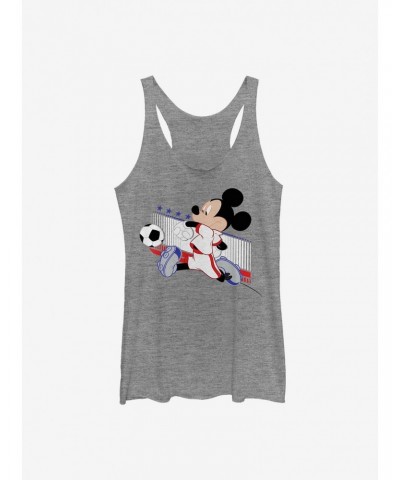 Disney Mickey Mouse France Kick Girls Tank $9.07 Tanks