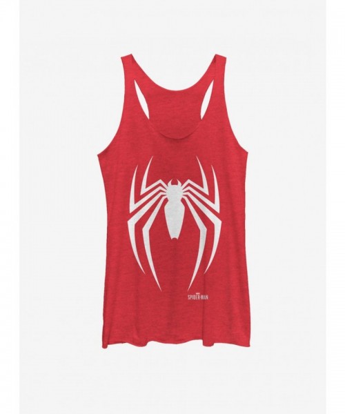 Marvel Gamerverse Spider-Man Girls Tank Top - Red
